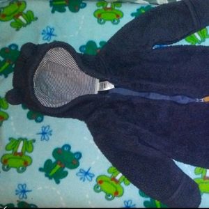 Carter's Hooded Sherpa Pram/Bunting suit